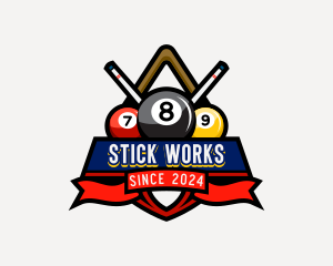 Billiards Championship League logo design