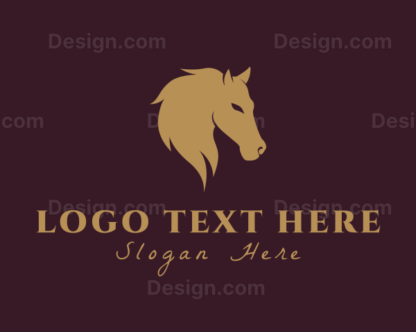 Wild Equine Horse Logo