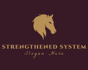 Wild Equine Horse Logo