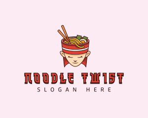 Chef Noodle Restaurant logo design