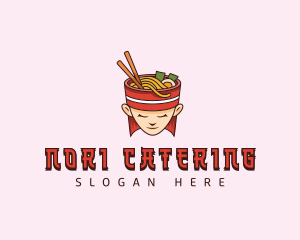 Chef Noodle Restaurant logo design