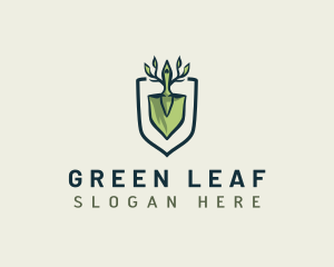 Shovel Garden Landscaping logo design