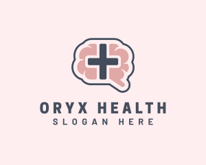 Brain Mental Health Support logo design