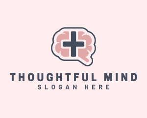 Brain Mental Health Support logo design