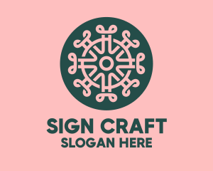 Pattern Design Craft logo design