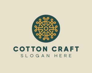 Pattern Design Craft Circle logo design