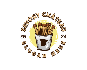 Fried Churros Spain logo design