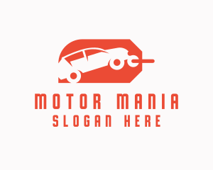 Automotive Car Price Tag  logo design