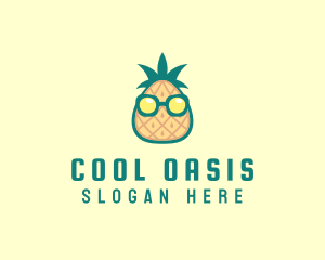 Cool Tropical Pineapple logo