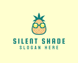 Cool Tropical Pineapple logo design