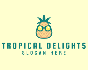Cool Tropical Pineapple logo