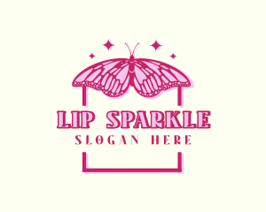 Butterfly Sparkle Boutique logo design