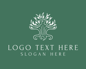 Eco Friendly Tree  logo