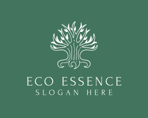 Eco Friendly Tree  logo design