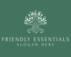 Eco Friendly Tree  logo