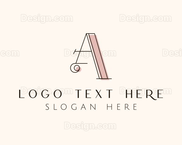 Elegant Boutique Letter A Logo