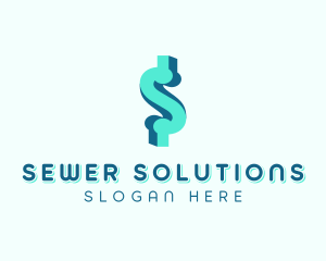 Business Agency Letter S logo design