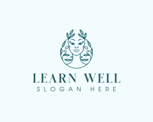 Natural Beauty Wellness logo design