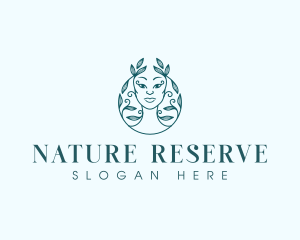 Natural Beauty Wellness logo design