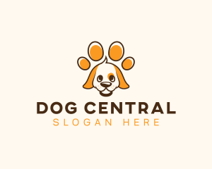 Dog Paw Veterinary logo design