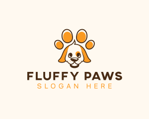 Dog Paw Veterinary logo design