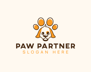 Dog Paw Veterinary logo design