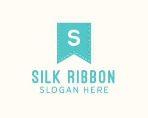 Cute Baby Ribbon logo design