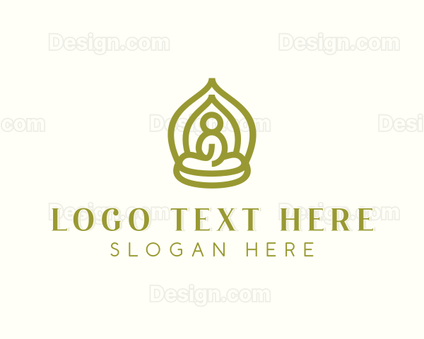 Holistic Meditation Yoga Logo