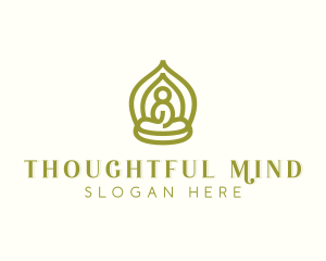 Holistic Meditation Yoga logo design