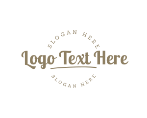 Script Fashion Business Logo