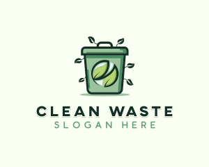 Eco Garbage Sanitation logo design