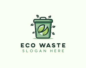 Eco Garbage Sanitation logo design