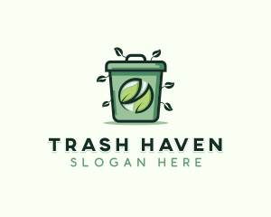 Eco Garbage Sanitation logo design