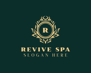 Royal Wellness Spa   logo design