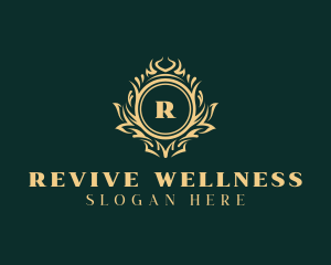 Royal Wellness Spa   logo design