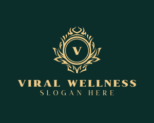 Royal Wellness Spa   logo design