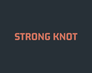 Strong Modern Startup logo design