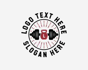 Gym - Weights Gym Workout logo design