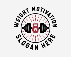 Weights Gym Workout logo