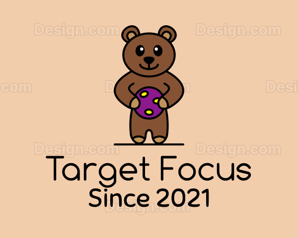 Teddy Bear Toy Logo