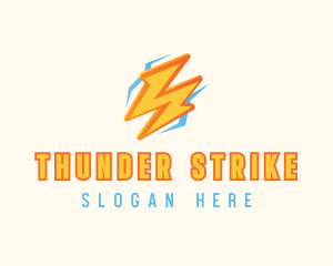 Thunder Energy Power logo design