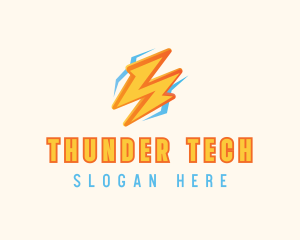 Thunder Energy Power logo design