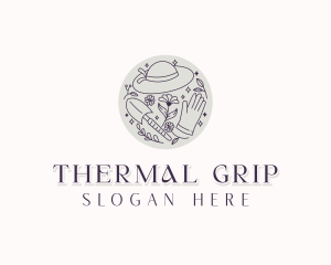 Trowel Gloves Gardener logo