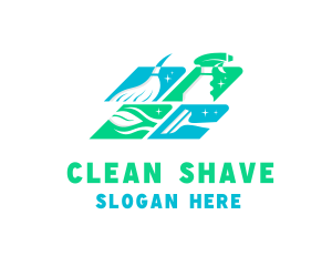 Housekeeping Home Cleaning logo design