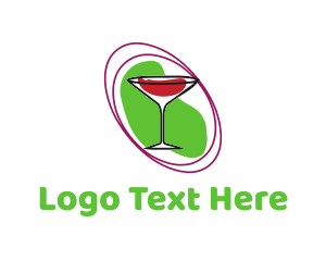 Cocktail Martini Glass logo