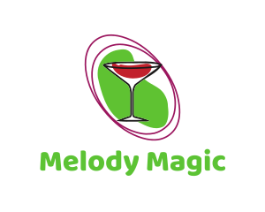 Cocktail Martini Glass logo