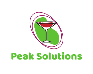 Cocktail Martini Glass logo