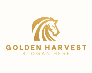 Stallion Horse Animal logo design