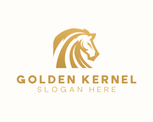 Stallion Horse Animal logo design