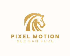 Stallion Horse Animal logo design